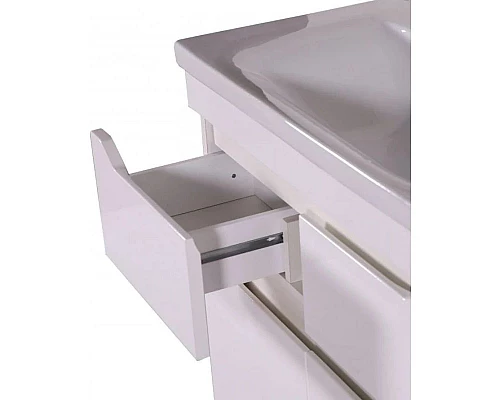 Приобрести Комплект мебели белый 80,5 см ASB-Mebel Бари в магазине сантехники Santeh-Crystal.ru