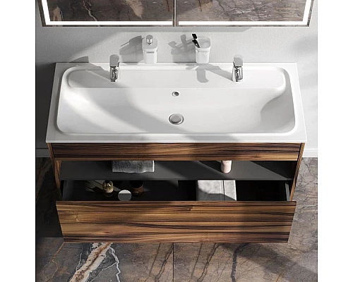 Купить Тумба темное дерево 120 см Am.Pm Func M8FFUX1201OF в магазине сантехники Santeh-Crystal.ru