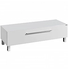 Тумба белый глянец 119,8 см Акватон Мадрид 1A168803MA010