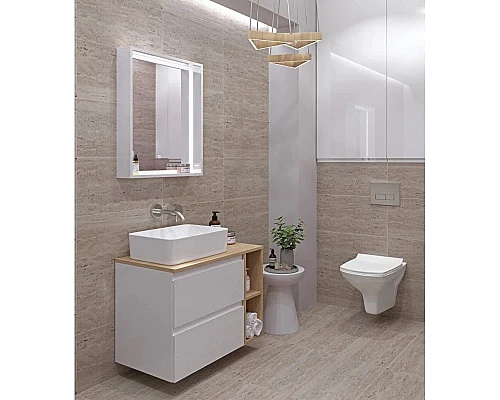 Купить Модуль для тумбы дуб Cersanit Moduo MD-MOD20-SZ в магазине сантехники Santeh-Crystal.ru