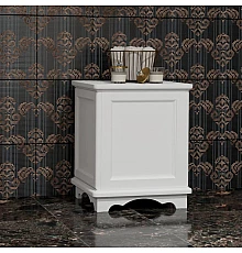 Тумба напольная белый матовый 40 см Opadiris Клио 00-00000238