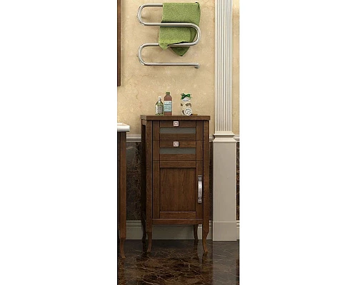 Приобрести Тумба напольная светлый орех 44 см L Opadiris Мираж 00-00000047 в магазине сантехники Santeh-Crystal.ru