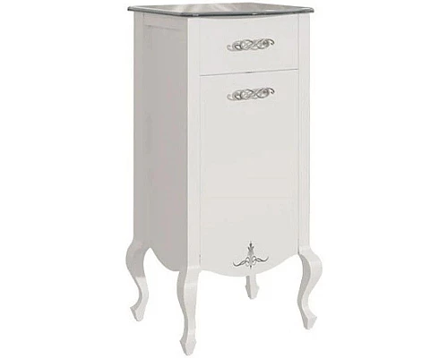 Купить Тумба белый матовый 48,6 см L Caprigo Bourget 11065L-B016 в магазине сантехники Santeh-Crystal.ru