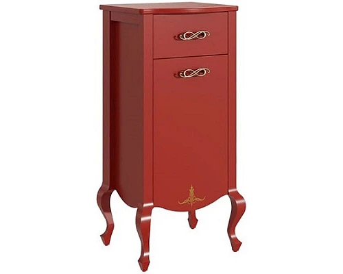 Приобрести Тумба красный матовый 48,6 см R Caprigo Bourget 11060R-B014 в магазине сантехники Santeh-Crystal.ru