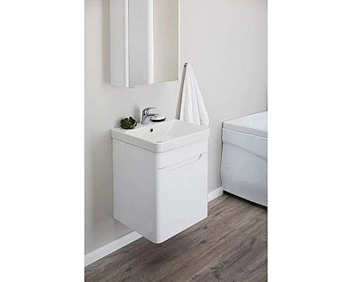 Приобрести Тумба белый глянец 48,8 см Aquanet София 00201745 в магазине сантехники Santeh-Crystal.ru