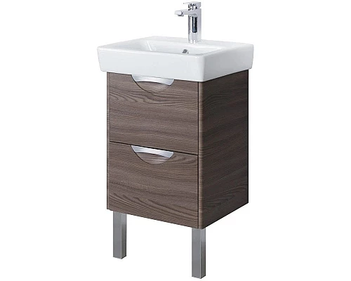 Заказать Тумба дуб макиато 44,5 см Акватон Сильва 1A211701SIW50 в магазине сантехники Santeh-Crystal.ru