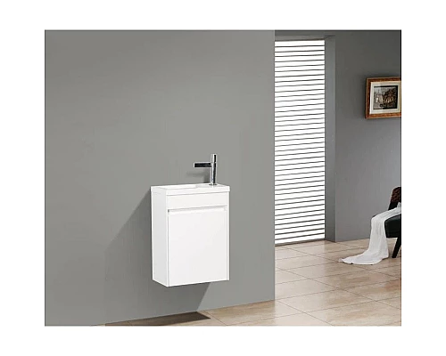 Заказать Тумба Bianco Lucido 39,4 см BelBagno Pietra Mini-400-1A-SO-BL-R в магазине сантехники Santeh-Crystal.ru