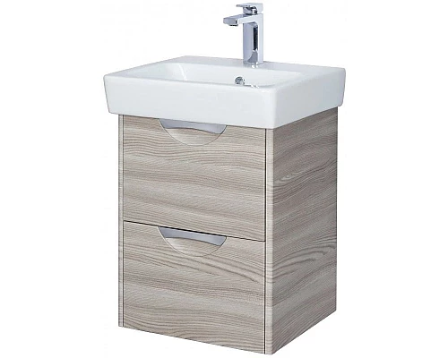 Купить Тумба с раковиной дуб фьорд 50 см Акватон Сильва 1A2117K1SIW60 в магазине сантехники Santeh-Crystal.ru