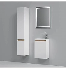 Комплект мебели белый глянец 55 см Am.Pm X-Joy M85AFHX0451WG + M85AWCC0452WG + M91AMOX0551WG