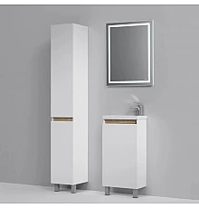 Комплект мебели белый глянец 55 см Am.Pm X-Joy M85AFSX0451WG + M85AWCC0452WG + M91AMOX0551WG