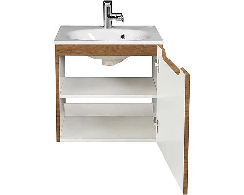 Купить Тумба Rovere Nature 49,6 см BelBagno Etna ETNA-500-1A-SO-RN-P-R в магазине сантехники Santeh-Crystal.ru