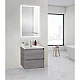 Купить Тумба Cemento Grigio 50 см BelBagno Kraft KRAFT 39-500/390-2C-SO-CG в магазине сантехники Santeh-Crystal.ru