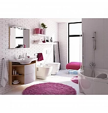 Тумба 78 см береза/белый Ravak SDU Rosa Comfort R X000000163