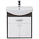 Заказать Тумба дуб кантенбери/белый 55,4 см Aquanet Грейс 00198374 в магазине сантехники Santeh-Crystal.ru