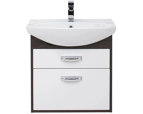 Купить Тумба дуб кантенбери/белый 60,4 см Aquanet Грейс 00198378 в магазине сантехники Santeh-Crystal.ru