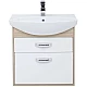 Приобрести Тумба дуб сонома/белый 60,4 см Aquanet Грейс 00198377 в магазине сантехники Santeh-Crystal.ru