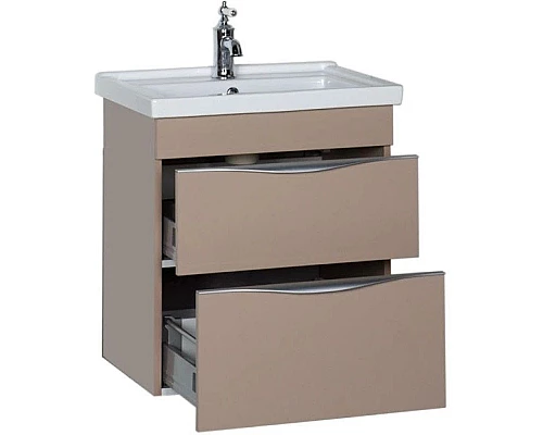 Купить Тумба капучино 55,5 см Aquanet Эвора 00184003 в магазине сантехники Santeh-Crystal.ru