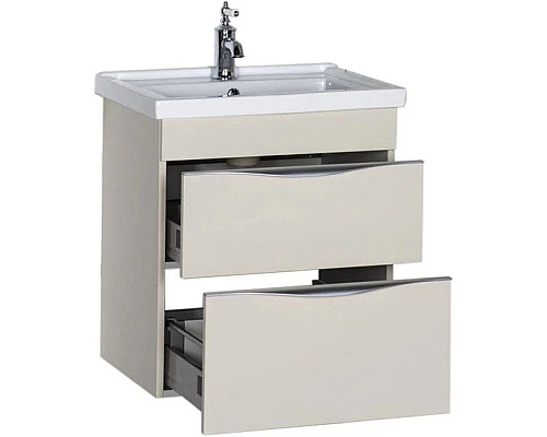 Купить Тумба кремовый 55,5 см Aquanet Эвора 00184011 в магазине сантехники Santeh-Crystal.ru