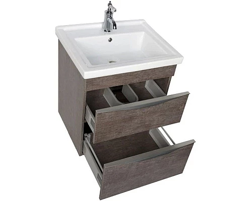 Приобрести Тумба дуб антик 55,5 см Aquanet Эвора 00183000 в магазине сантехники Santeh-Crystal.ru