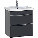 Тумба серый антрацит 55,5 см Aquanet Эвора 00184031