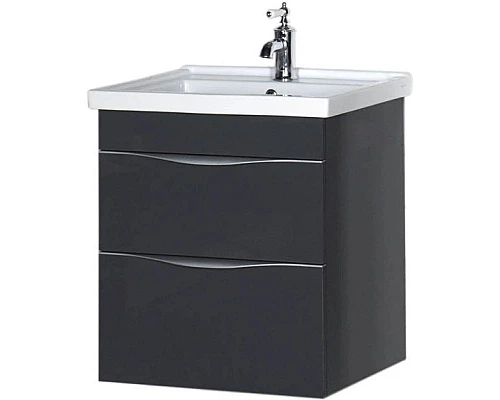 Заказать Тумба серый антрацит 55,5 см Aquanet Эвора 00184031 в магазине сантехники Santeh-Crystal.ru