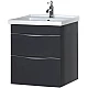 Заказать Тумба серый антрацит 55,5 см Aquanet Эвора 00184031 в магазине сантехники Santeh-Crystal.ru