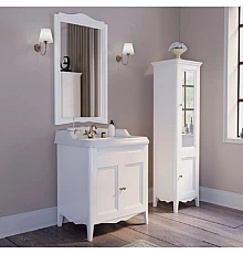 Тумба с раковиной белый 68 см Tiffany World Veronica Nuova VER2068B+AR824BIx1KOMPLEKT