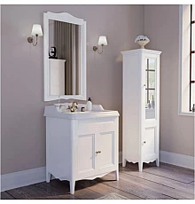 Тумба с раковиной белый 73 см Tiffany World Veronica Nuova VER2073-B+AR834bix1