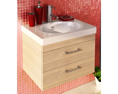 Купить Тумба с раковиной сосна лоредо 60 см Comforty Ницца 00003120772 в магазине сантехники Santeh-Crystal.ru