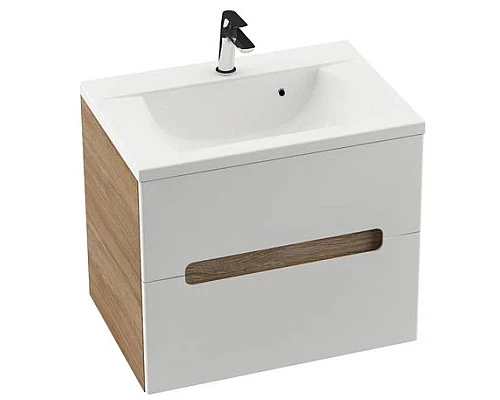 Купить Тумба 70 см каппучино/белый глянец Ravak SD Classic II X000000909 в магазине сантехники Santeh-Crystal.ru