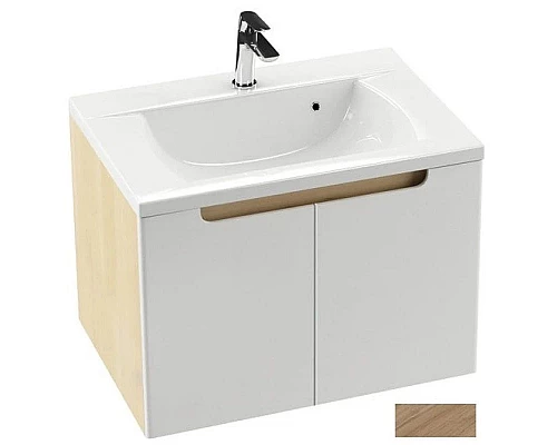 Купить Тумба 60 см каппучино/белый глянец Ravak SDD Classic X000001088 в магазине сантехники Santeh-Crystal.ru