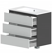 Тумба белый глянец 70 см Astra-Form Альфа 020310