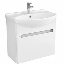 Тумба белый глянец 61,5 см OWL 1975 Lagerta OW08.01.00