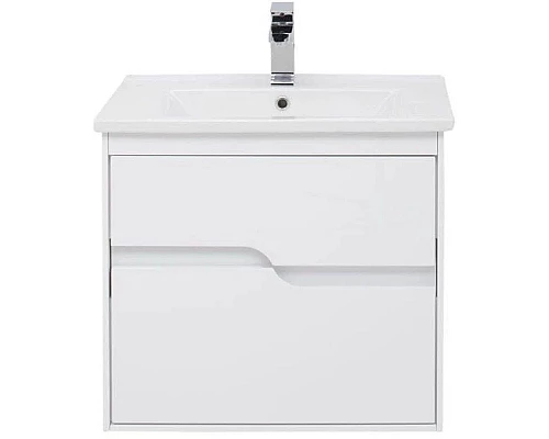 Заказать Тумба белый глянец 62 см Aquanet Модена 00198485 в магазине сантехники Santeh-Crystal.ru