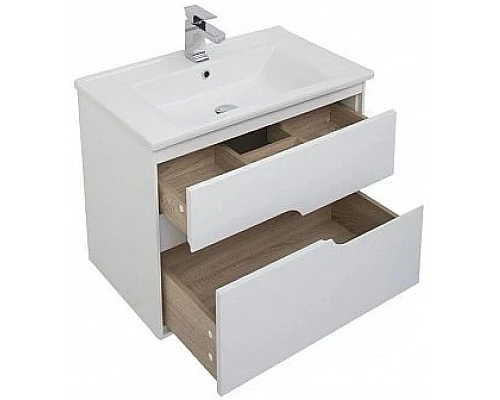 Заказать Тумба белый глянец 72 см Aquanet Модена 00198486 в магазине сантехники Santeh-Crystal.ru