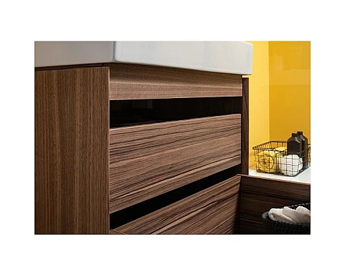 Приобрести Тумба орех 59,5 см Aquanet Нью-Йорк 00203945 в магазине сантехники Santeh-Crystal.ru