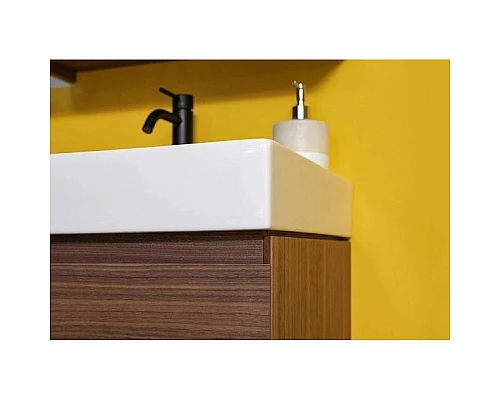 Приобрести Тумба орех 59,5 см Aquanet Нью-Йорк 00203945 в магазине сантехники Santeh-Crystal.ru