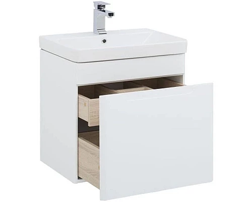 Купить Тумба белый глянец 59 см Aquanet София 00196956 в магазине сантехники Santeh-Crystal.ru