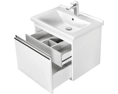 Купить Тумба белый глянец 55 см Акватон Капри 1A230101KP010 в магазине сантехники Santeh-Crystal.ru