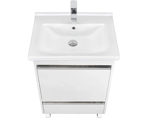 Купить Тумба белый глянец 55 см Акватон Капри 1A230101KP010 в магазине сантехники Santeh-Crystal.ru