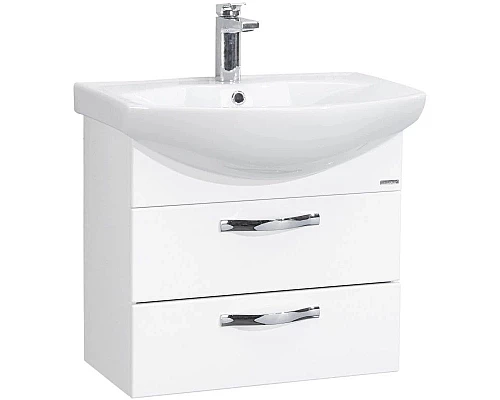 Заказать Тумба с раковиной белый 65 см Акватон Ария 1A1233K0AA010 в магазине сантехники Santeh-Crystal.ru