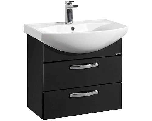 Приобрести Тумба черный 59,4 см Акватон Ария 1A123301AA950 в магазине сантехники Santeh-Crystal.ru