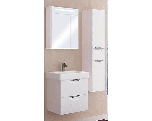 Заказать Тумба с раковиной дуб полярный 60 см Акватон Сильва 1A2118K1SIW70 в магазине сантехники Santeh-Crystal.ru