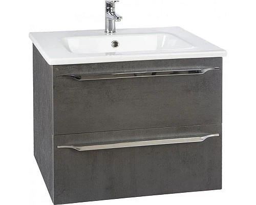 Заказать Тумба с раковиной серый 61 см Bellezza Луиджи 4639209270424 + 4660018640344 в магазине сантехники Santeh-Crystal.ru