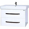 Тумба с раковиной белый глянец 70 см Bellezza Рокко 4635311670015 + 4620000148555 Тумба с раковиной белый глянец 70 см Bellezza Рокко 4635311670015 + 4620000148555