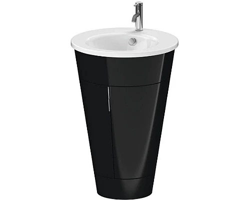 Заказать Тумба черный глянец 56 см Duravit Starck S1952004040 в магазине сантехники Santeh-Crystal.ru