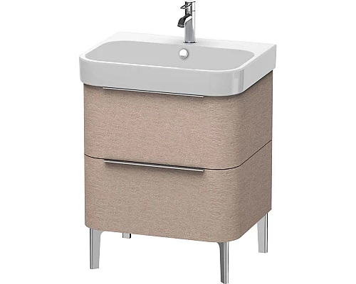 Купить Тумба кашемировый дуб 62,5 см Duravit Happy D.2 H2637201111 в магазине сантехники Santeh-Crystal.ru