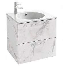 Тумба белый мрамор 60 см Jacob Delafon Odeon Rive Gauche EB2520-R5-NR4