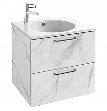 Тумба белый мрамор 60 см Jacob Delafon Odeon Rive Gauche EB2520-R9-NR4