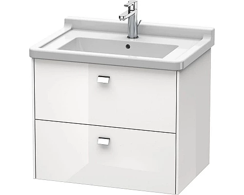 Заказать Тумба белый глянец 67 см Duravit Brioso BR414101022 в магазине сантехники Santeh-Crystal.ru